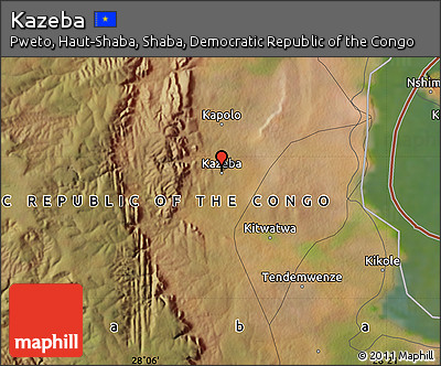 Satellite Map of Kazeba