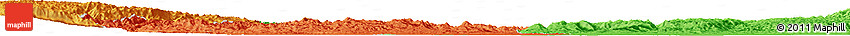 Political Horizon Map of Tanganyika