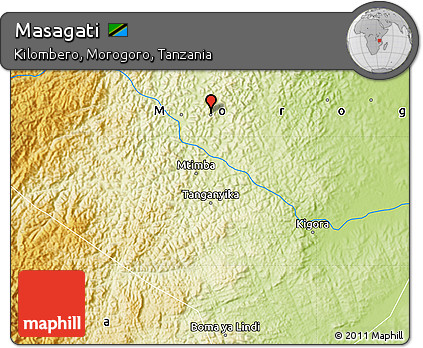 Physical Map of Masagati