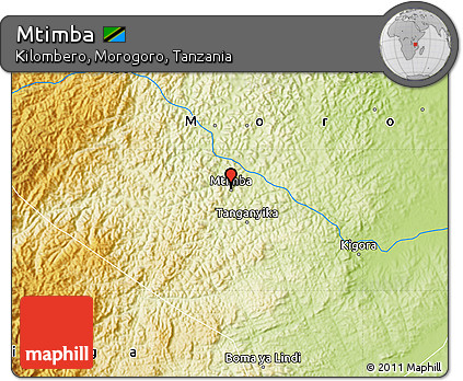 Physical Map of Mtimba