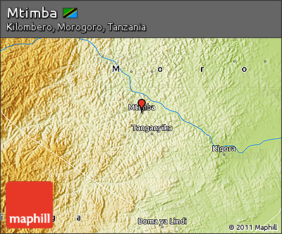 Physical Map of Mtimba