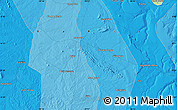Political Map of the area around 9° 15' 16" S, 39° 1' 29" W