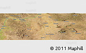 Satellite Panoramic Map of the area around 9° 15' 16" S, 39° 52' 30" W