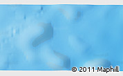 Physical 3D Map of the area around 9° 15' 16" S, 71° 28' 29" E
