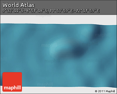 Satellite 3D Map of the Area around 9° 15' 16" S, 72° 19' 29" E