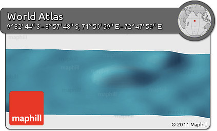 Satellite Panoramic Map of the Area around 9° 15' 16" S, 72° 19' 29" E