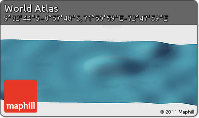 Satellite Panoramic Map of the Area around 9° 15' 16" S, 72° 19' 29" E
