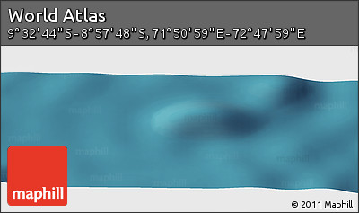 Satellite Panoramic Map of the Area around 9° 15' 16" S, 72° 19' 29" E