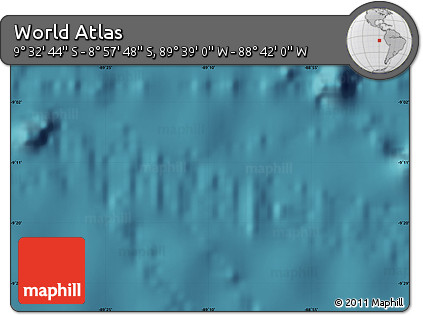Satellite Map of the Area around 9° 15' 16" S, 89° 10' 30" W