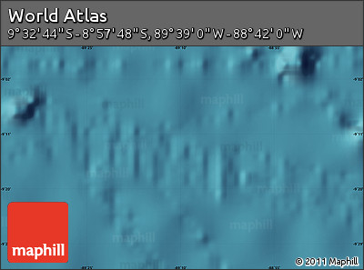 Satellite Map of the Area around 9° 15' 16" S, 89° 10' 30" W
