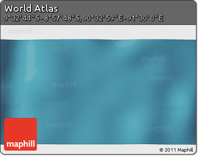 Satellite 3D Map of the Area around 9° 15' 16" S, 91° 1' 30" E