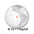 Outline Map of the Area around 9° 15' 16" S, 93° 25' 30" W, rectangular outline