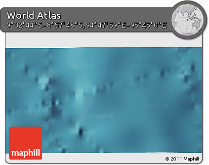 Satellite 3D Map of the Area around 9° 15' 16" S, 95° 16' 30" E