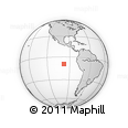 Outline Map of the Area around 9° 15' 16" S, 97° 40' 30" W, rectangular outline