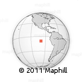 Outline Map of the Area around 9° 15' 16" S, 99° 22' 30" W, rectangular outline