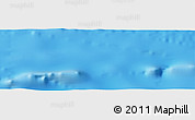 Shaded Relief Panoramic Map of the area around 9° 46' 31" S, 108° 43' 29" W