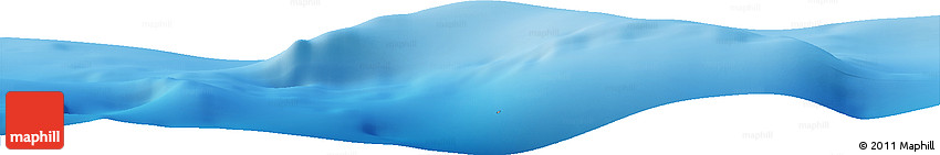 Physical Horizon Map of the Area around 9° 46' 31" S, 109° 43' 29" E