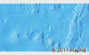 Physical 3D Map of the area around 9° 46' 31" S, 110° 25' 30" W