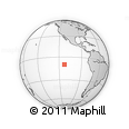 Outline Map of the Area around 9° 46' 31" S, 112° 58' 29" W, rectangular outline