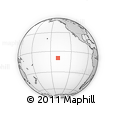 Outline Map of the Area around 9° 46' 31" S, 139° 19' 29" W, rectangular outline