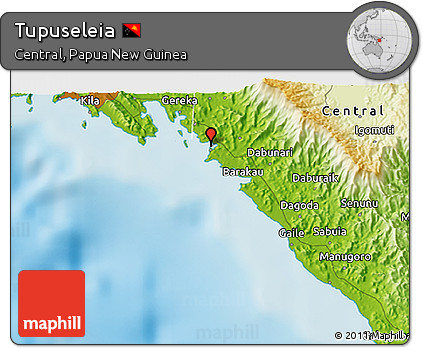 Physical 3D Map of Tupuseleia