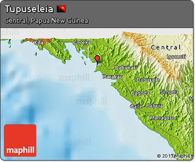 Physical 3D Map of Tupuseleia