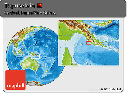 Physical Location Map of Tupuseleia