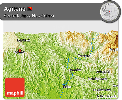Physical 3D Map of Agitana