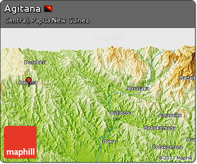 Physical 3D Map of Agitana