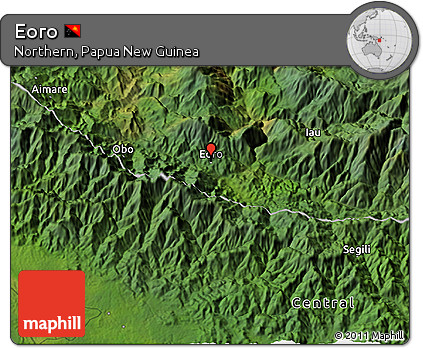 Satellite 3D Map of Eoro