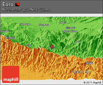 Political Panoramic Map of Eoro