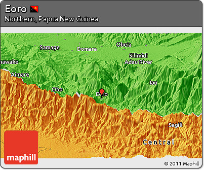 Political Panoramic Map of Eoro