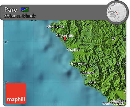 Satellite Map of Pare