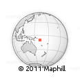 Outline Map of Leche, rectangular outline