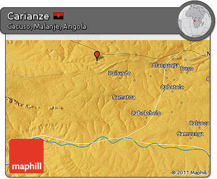 Physical 3D Map of Carianze