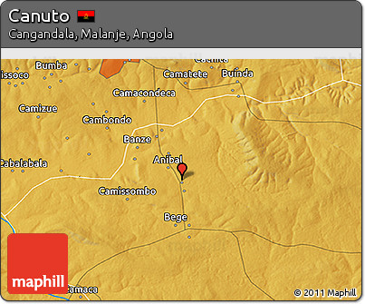Physical 3D Map of Canuto