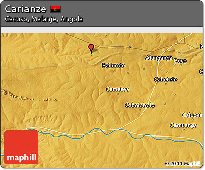 Physical 3D Map of Carianze