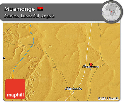 Physical 3D Map of Muamonge