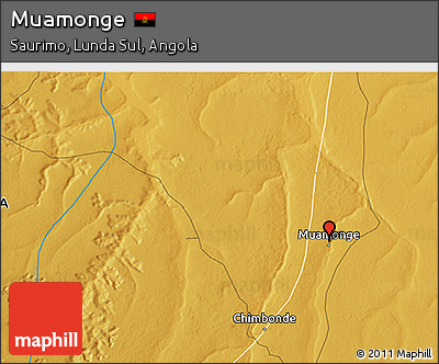 Physical 3D Map of Muamonge