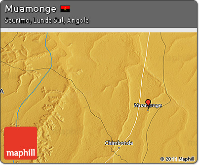 Physical 3D Map of Muamonge