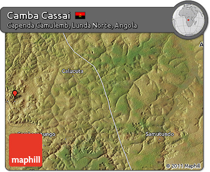Satellite 3D Map of Camba Cassai