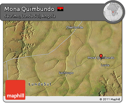Satellite 3D Map of Mona Quimbundo