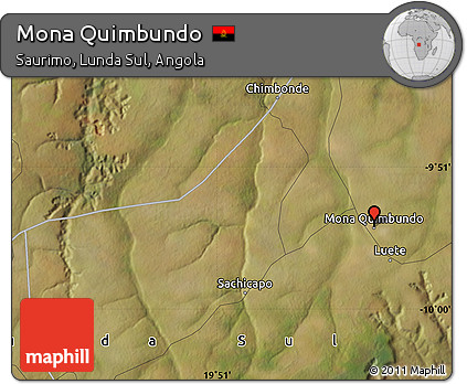 Satellite Map of Mona Quimbundo