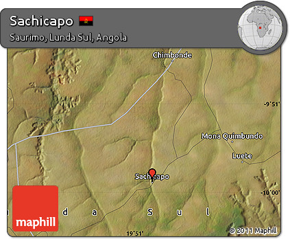 Satellite Map of Sachicapo
