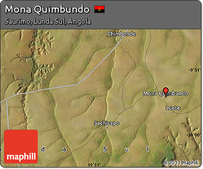 Satellite Map of Mona Quimbundo