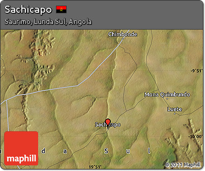 Satellite Map of Sachicapo