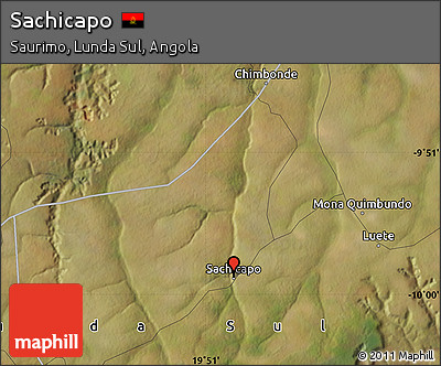 Satellite Map of Sachicapo