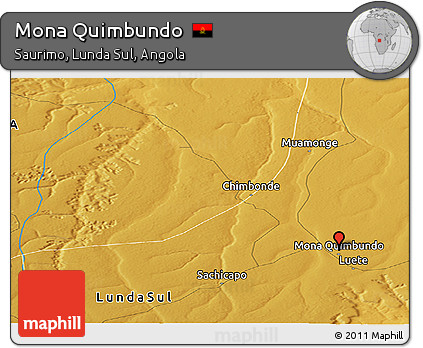 Physical Panoramic Map of Mona Quimbundo