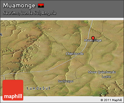 Satellite Panoramic Map of Muamonge