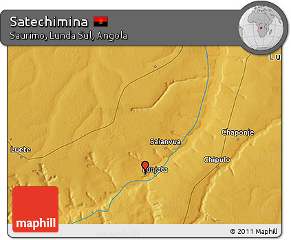Physical 3D Map of Satechimina